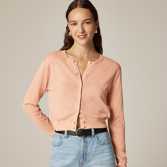 J. Crew Sweaters - NWT Featherweight Cashmere Cardigan Large